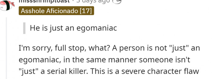 And her answer raised new questions: