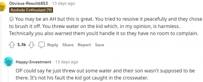 The Kid Got Caught in a Crosswater