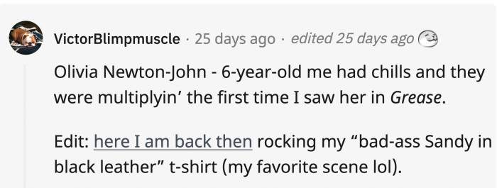 Sandy certainly showed versatility in how she was portrayed in Grease.