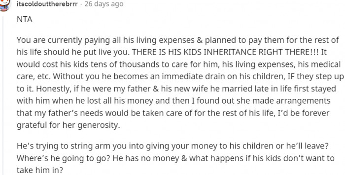 9. You've Already Given Him What He Needs for Life