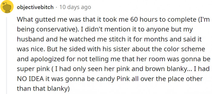 12. The OP's response: