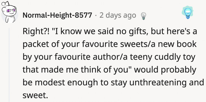 Some suggested that although OP's intentions came from a good place...