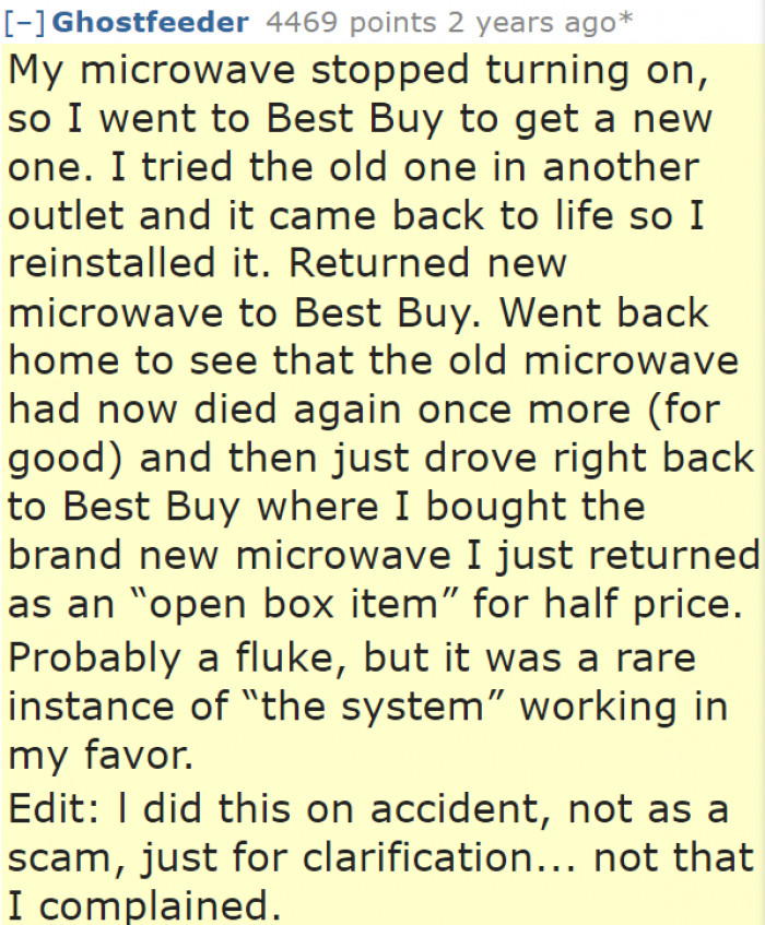 A wonderful accident