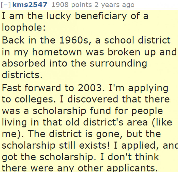 Smart and well-informed. They definitely deserve that scholarship