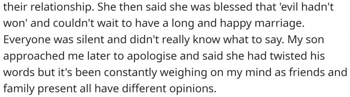 By 'evil,' did Fran mean stopping her from getting pregnant at 18 and raising a baby she's obviously not ready for?