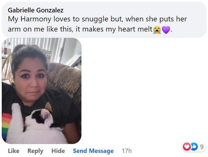 11. Harmony's arm resting on me like this melts my heart