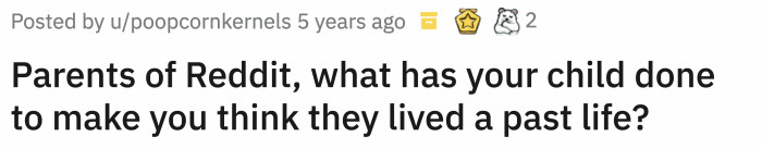 This is the post that was answered by parents of Reddit