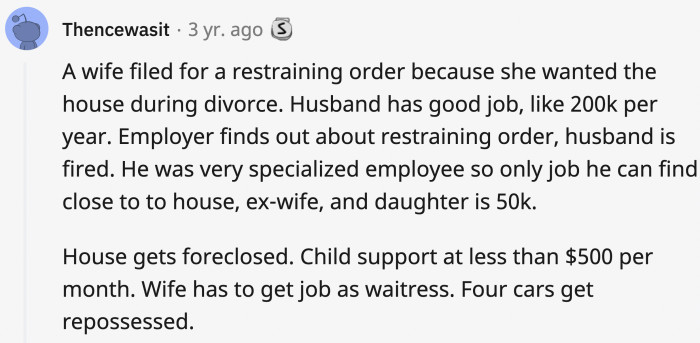 9. She did not think things through