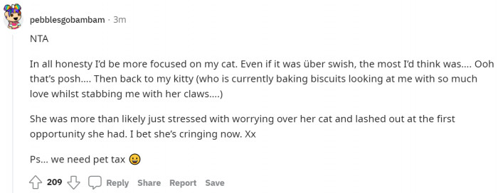 The lady must have had a fight at home and just took her anger out on you.
