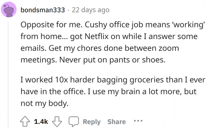Some people earn using their brains instead of their bodies, whereas some prefer using their bodies but not their brains.