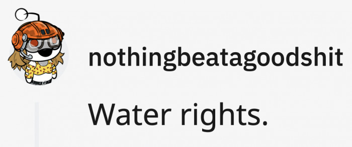 1. Water shortage and countries fighting over water rights