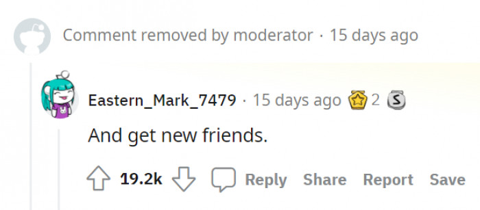 Redditors find the friends' reaction absurd.