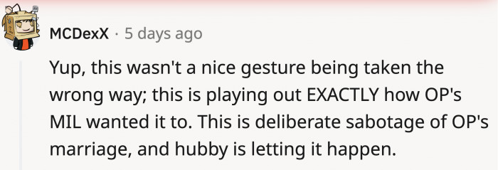 It's definitely not an accident