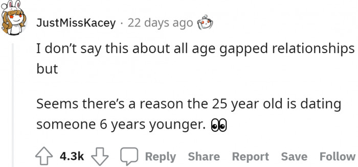 So he can verbally abuse her?