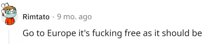 The bottom line: they should be free!