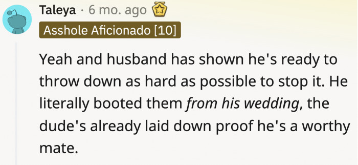 After the way he acted, OP has nothing to prove about who his priority is.