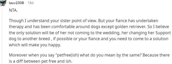 10. Someone is asking for the difference...