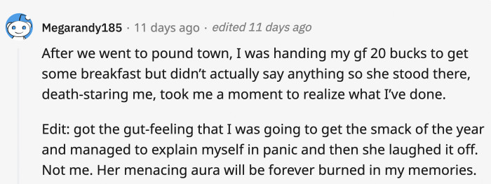 Breakfast with a side of 'please don't break up with me' coffee