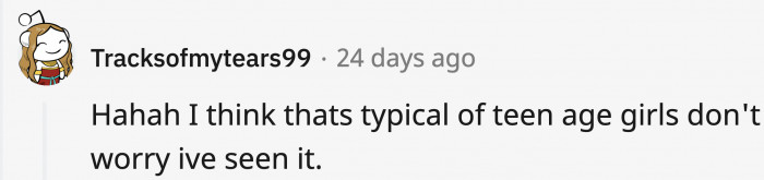Others comforted those who were mortified by their actions.