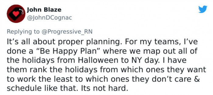 Some companies manage this by planning time off with their teams.