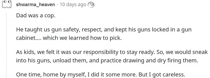 3. Gun safety is important