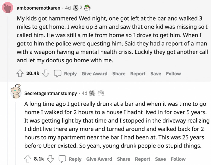 These kids are lucky their parent was there to save their a**es