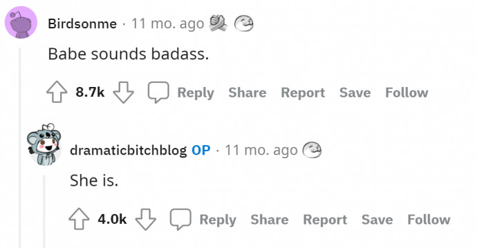 5. Baberuth is a ruthless babe.