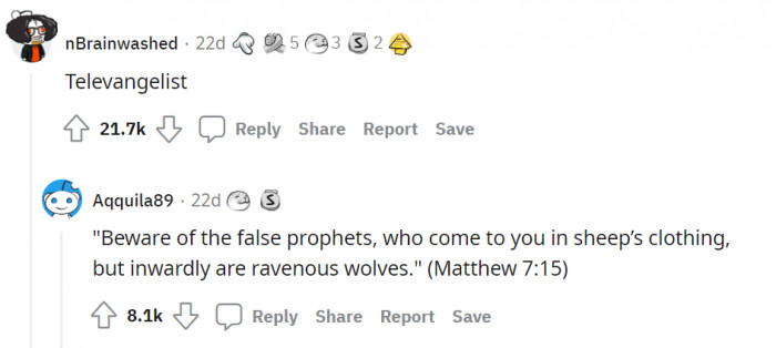 The self-proclaimed managers of God!