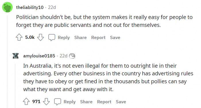 This has irony written all over it!