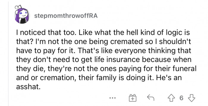 The logic of it all is flawed.