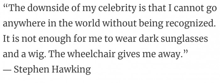 3. And his charming personality!