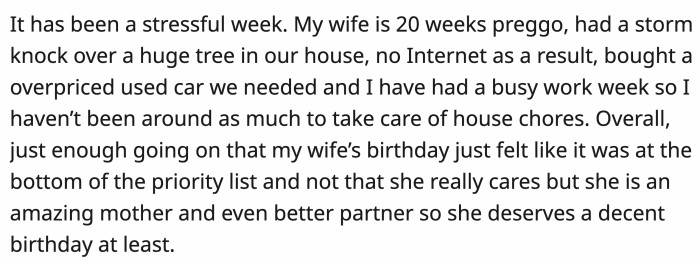 Their week started quite messily