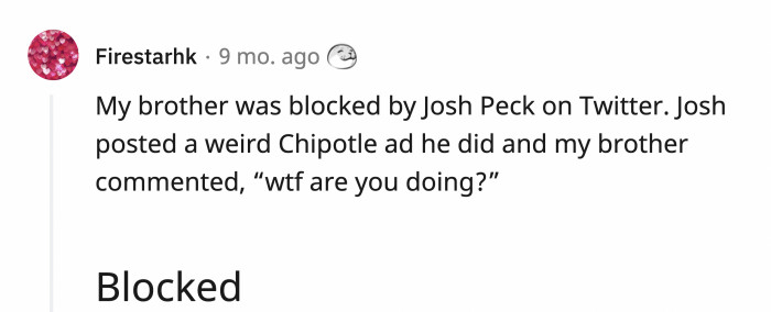 Trying his best, thank you very much