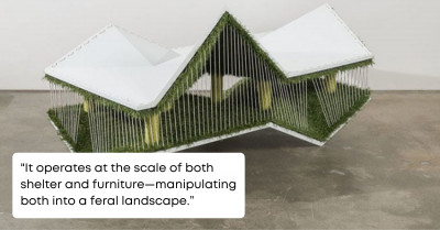 The “catHAUS” is a Modern Furniture That Provides Cats With A Place To Play And Humans With A Place To Rest