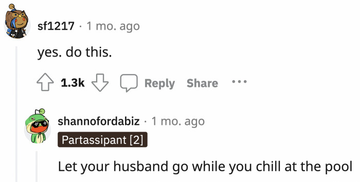 Better yet, let her husband attend the wedding since he is friends with the groom and OP is just a plus-one.