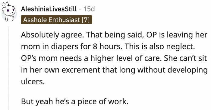 ... and this person agrees.