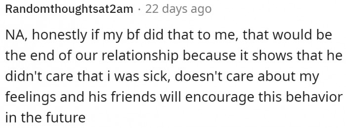 Others agree that the relationship should end.