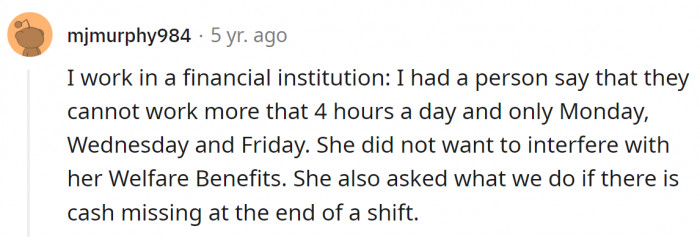 Maybe she was just asking for a friend