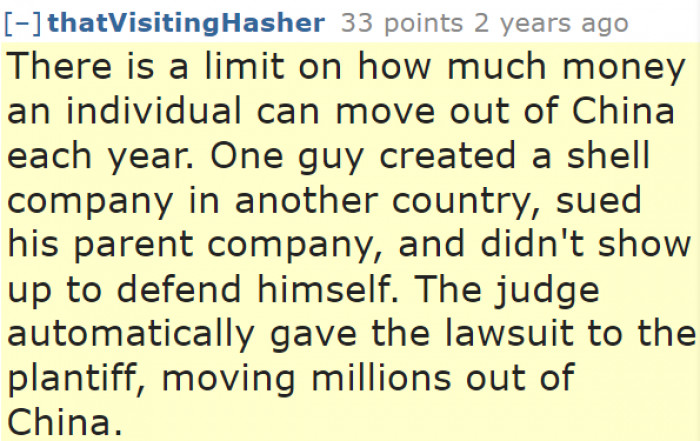 This kind of thinking is what probably allowed them to start a company in the first place. Nice.