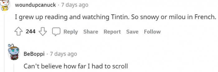 10. Tintin will be joining the list shortly