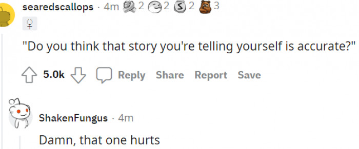 It Truly Hurts, But Right Now, It's Funny...