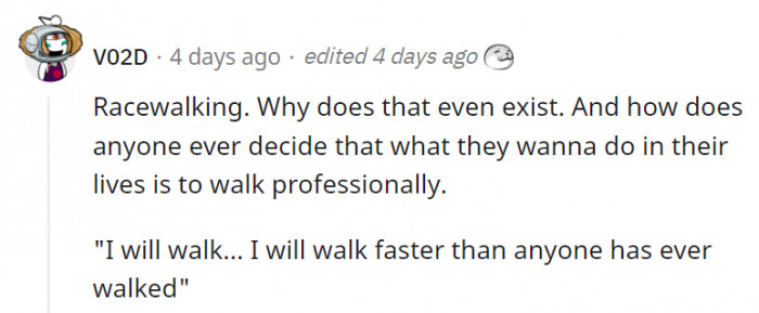 4. Why make walking a lot more tiring?