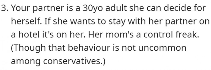 Adults decide for themselves.