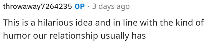 The original poster loved the suggestion.