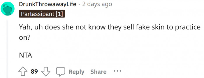 Trying to be a professional tattoo artist but doesn't know about the items that are available to practice on.