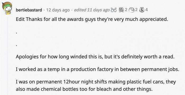 Gotta read that fine print if you're signing on for a do or die job