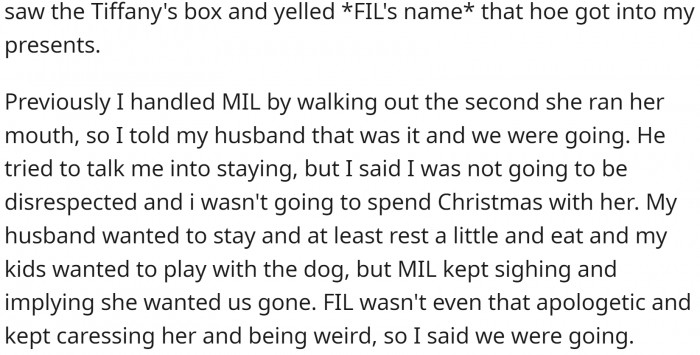 Yes, the husband would have been tired after driving for two long hours! he certainly would need rest.