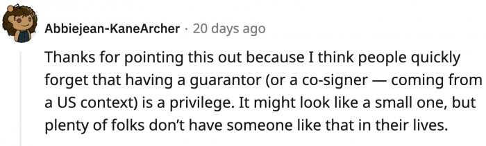 Not everyone has access to this privilege