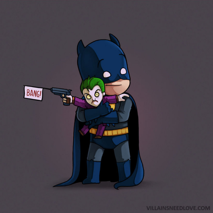 28. Batman and Joker