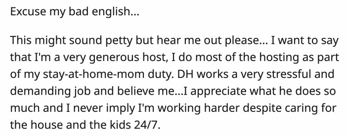 You can read OP's story below: